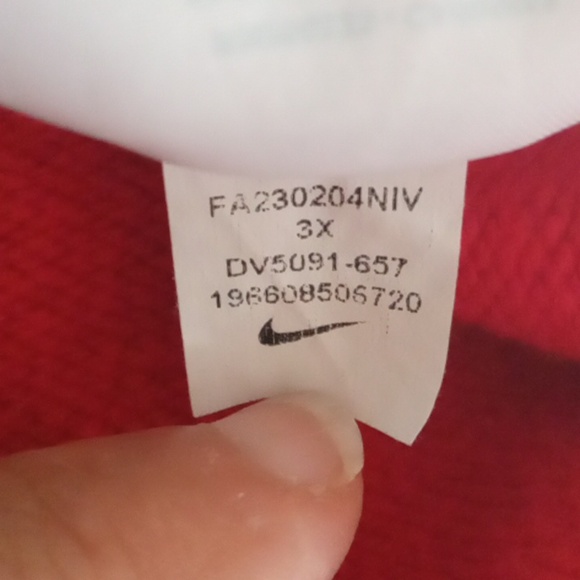 Nike Red Hoodie - Picture 5 of 5